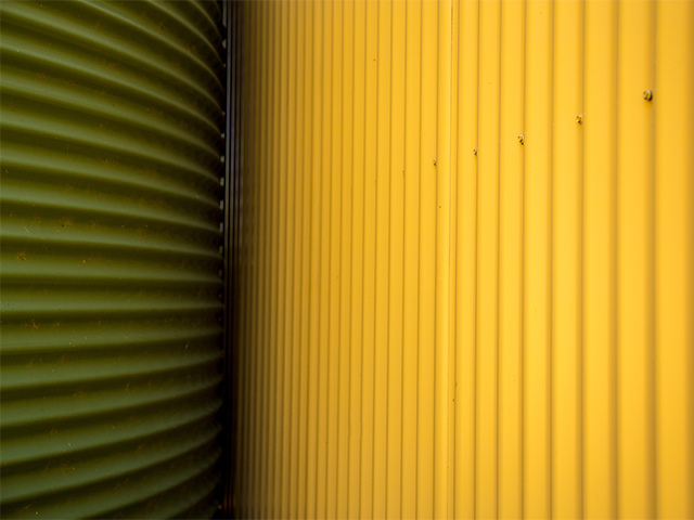 Corrugated Iron - Photography by Garry Pearce